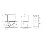 WW ROTBACH 011 GL-WT Унитаз компакт