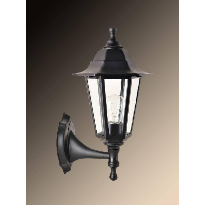 Уличный настенный светильник Arte Lamp Belgrade A1211AL-1BK