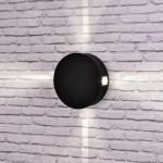 Уличный настенный светодиодный светильник Elektrostandard 1545 Techno LED Beam черный 4690389121654