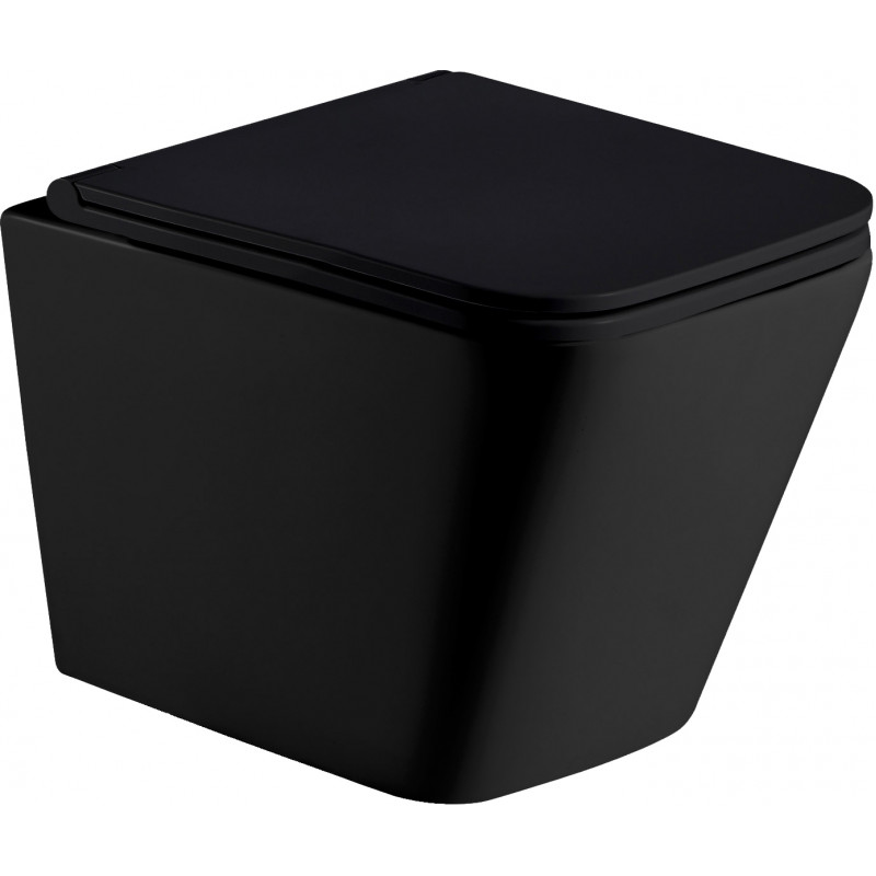 Унитаз подвесной безободковый WW GELBACH 004 MT-BL