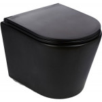 Унитаз подвесной безободковый WW SALZBACH 004 MT-BL