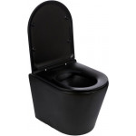 Унитаз подвесной безободковый WW SALZBACH 004 MT-BL